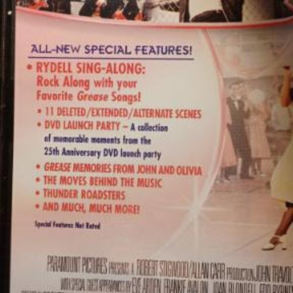 Grease DVD - Rocking Rydell Edition - NWT - Picture 3 of 5